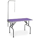 Master Equipment Pet Folding Grooming Table, Purple