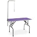 Master Equipment Pet Folding Grooming Table, Purple