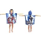 Kids/Childrens Power Rangers Operation Overdrive Hooded Poncho Cotton Beach Towel