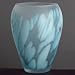 Infinity 714-25FROST-LT BLU Large Opalescent Vase