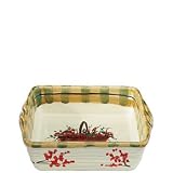 Vietri Old St. Nick Square Baking Dish