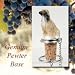 Afghan Hound Dog Wine Bottle Stopper - Brown