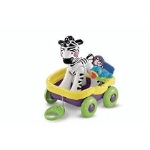 Fisher Price Amazing Animals Zebra & Train Car