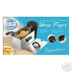 Stainless Steel 3 Litre Deep Fat Fryer