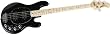 Music Man StingRay HH 4-String Bass Black Maple Fretboard
