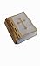 Let a Teddy Messenger Deliver Your thoughts Holding This Intricate Metal Covered Bible Containing the Words and Pictures of the 4 Gospels (Approx 3cm)- Teddy Delivery / Dolls House Accessory