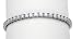 7 Carat Classical 4 Prong White Gold Bracelet Set with 46 I-J Color SI Round Brilliant Diamonds (7.00CTW)