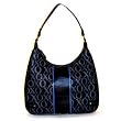 Xoxo Black / Grey Fairytale Hobo Handbag