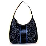 Xoxo Black / Grey Fairytale Hobo Handbag