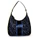 Xoxo Black / Grey Fairytale Hobo Handbag