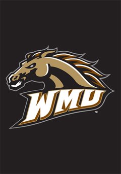 Western Michigan Broncos Mini Garden Window Flag (15x10.5) NCAA College Athletics Fan Shop Sports Team Merchandise