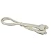 Morris Products LED Under Cabinet Light Jumper Cord – White, 30 Inches – 120 Volt, UL Listed – for Connecting Junction Box to Under Cabinet Fixtures