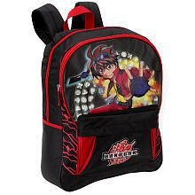 Bakugan Battle Brawlers 16-inch Backpack - Red and Black