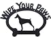 Wipe Your Paws Sign - Doberman