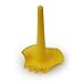 Quut Triplet All in One Rake, Shovel, and Sifter Beach Toy - Yellow