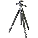 SLIK PRO 580 DX Tripod Legs with SH-806E Heavy Duty 3-Way Pan Head & Case