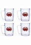 Tervis Tumblers - Red Crab - 17 oz Mugs - set of 4