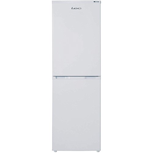 Cheap LEC 444441109 55cm Wide 1.73m Tall Frost Free Freestanding Fridge Freezer in White
