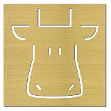 Charles the Cow Wood Wall Decor