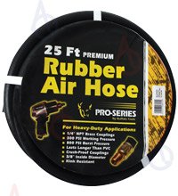 Buffalo Tools AH3825R Pro-Series 25' Rubber Air Tool Hose