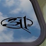 311 Audio Black Decal Truck Bumper Window Vinyl Sticker 