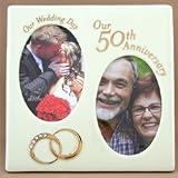 Our 50th Anniversary Frame - 50th Wedding Anniversary Gift