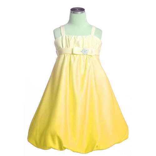 New Fading Satin Bubble Party Dress (Assorted Color) 4 to 16 Girls