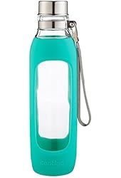 Contigo Purity Glass Water Bottle, 20-Ounce, Greyed Jade