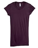 Ladies' Sheer Short Sleeve Longer Length T-Shirt
