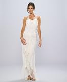 Ivory Beaded Dress - Informal Bridal, Wedding, Party, Formal Gown by Sean Collection (1641) Ivory