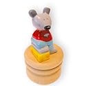 Le Coin des Enfants - Bo&icirc;te &agrave; dents de lait - Souris rouge