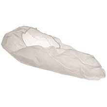 Keystone SC-SS-LG Polypropylene Super Sticky Shoe Cover with Great Non-Skid Bottom, Large, White (Case of 300)