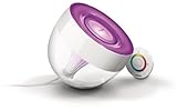 Philips Living Colors Iris, Energiesparende LED-Technologie mit 10 Watt, 16 Millionen Farben, mit Fernbedienung, klar 7099960PH