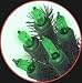 Set of 50 Green Lights Mini Christmas Lights - Green Wire Stays Lit even if one bulb is burnt out. W