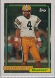 1992 Topps Brett Favre Football Card #696 - Shipped In Protective Display Case!