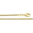 14K Yellow Gold 2.00mm Round Snake Chain - 16", 18", 20" and 24"