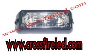 Crossfire LED L3-mini Surface Mount Linear warning Light Head