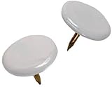 Hillman #122674 40PK White Thumb Tack
