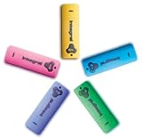 Integral USB Splash Drive,USB 2.0, 4GB, Pink,Shock and Water Resistant