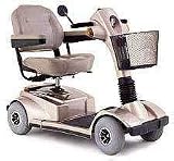 Product details for Electric Scooter: Pride Mobility Legend 4-Wheel