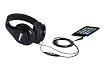Shure SRH240m+ Professional Quality Headphones with 3-Button Remote and Mic (Black)