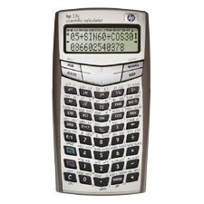 Click here to buy HEW33S 33S Scientific Calculator, Algebraic, 10-Digit x 2-Line Display, Protective Case by Hewlett-Packard.