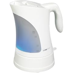 Clatronic WK 2950 Wasserkocher 1,7 L kabellos 360° mit Beleuchtung weiß