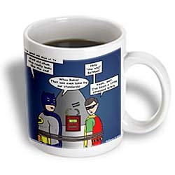  Lame Lines and the Classic Batman TV Show - 15oz Mug