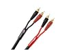 Monster Z1 ML-15/15 Affordable Audiophile Speaker Cable with Monster Lock Master Pin, 1 Pair (15 ft.)
