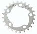 24T, 74mm, Silver Alloy Chainring