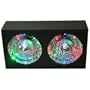 Double Disco Balls with LED Lights