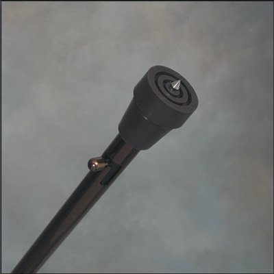 Retractable Metal Ice Tip Adjustable Cane with sliding lock