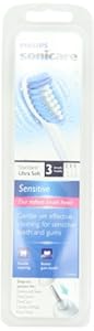 Philips Sonicare Standard Ultra Soft Sensitive, 3 Brush Heads
