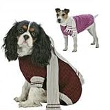 Basket Weave Sweater Bordeaux Small